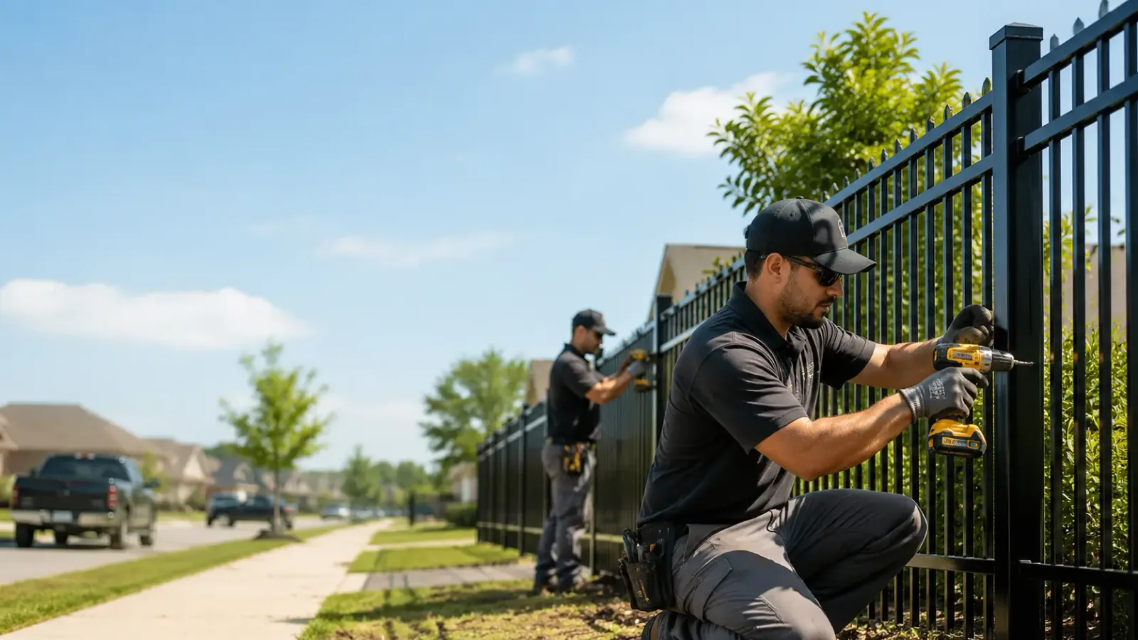 Metal Fence Installation in Westminster, MA